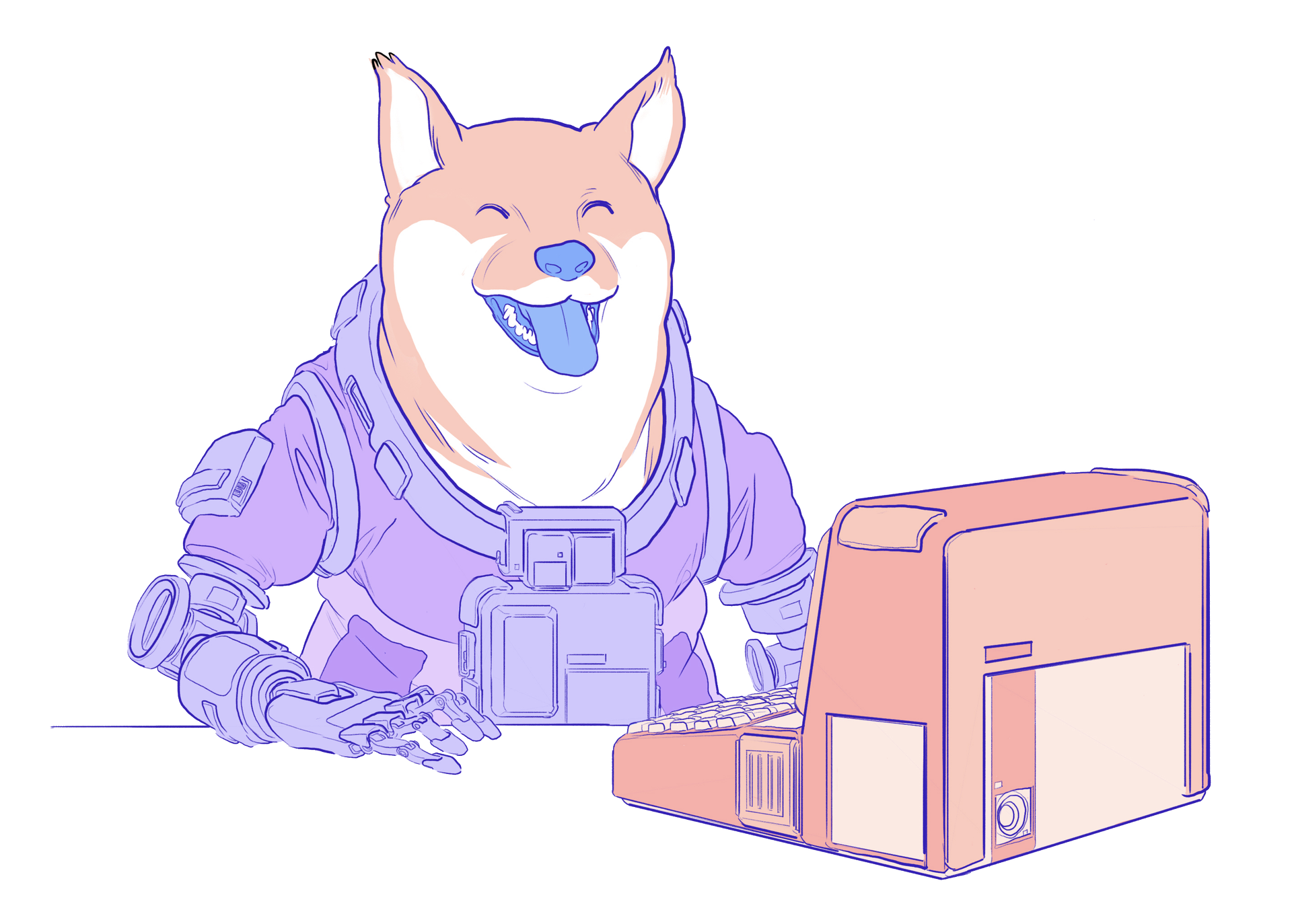 Doge menggunakan dapp